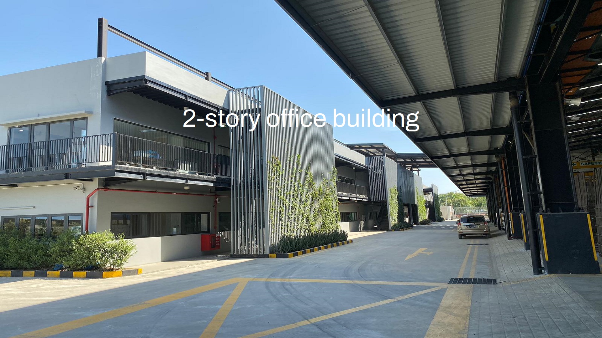 2-story office building