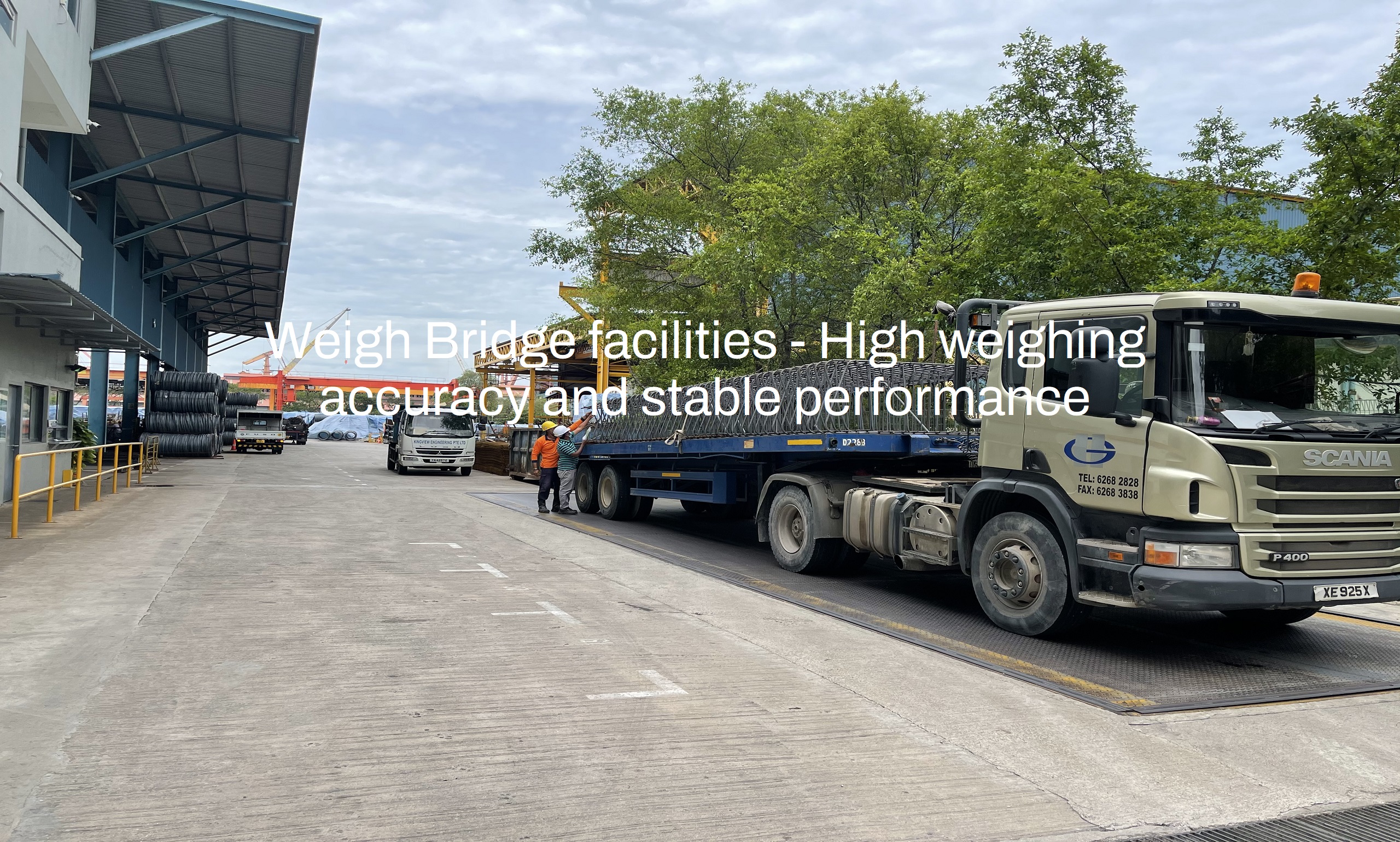 Weigh Bridge facilities - High weighing accuracy and stable performance